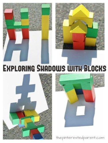 Exploring shadow & light with blocks, bodies & nature painting. These are wonderful spring & summer activities that you can do with your kids while exploring shadow & light outdoors Building Blocks Ideas, Family Function Outfit, Function Outfit, Shadow Activities, Steam Activity, Kid Science, Block Play, Shadow Light, Outdoor Education