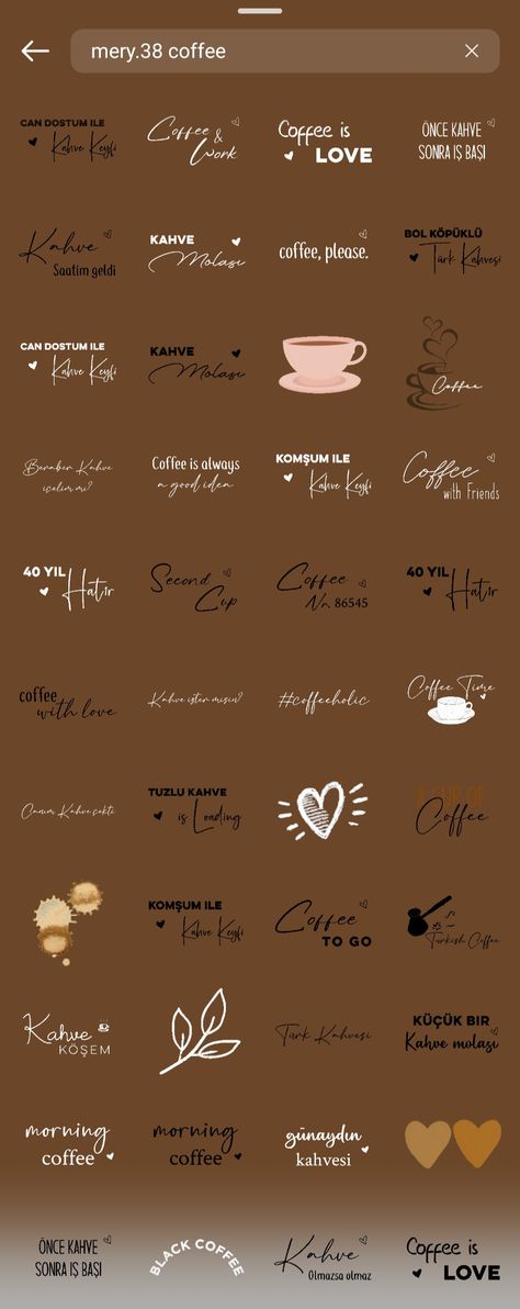 "mery.38 coffee" Instagram gifs for stories Coffee Emoji Instagram, Coffee Ig Story Ideas Gif, Coffee Bio Instagram, Coffee Gif Instagram Story, Instagram Giphy Stickers Aesthetic, Mery Instagram Stickers, Coffee Instagram Story Stickers, Story Ideas Instagram Coffee, Aesthetic Gif For Instagram Stories