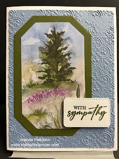 Thoughtful Journey, Thoughtful Journey, Sympathy Card, Stampin' Up! Masculine Birthday Cards, Easel Cards, Designer Series Paper, Fun Fold Cards, The Grove, Get Well Cards, Paper Pumpkin, Sympathy Cards, Stamping Up