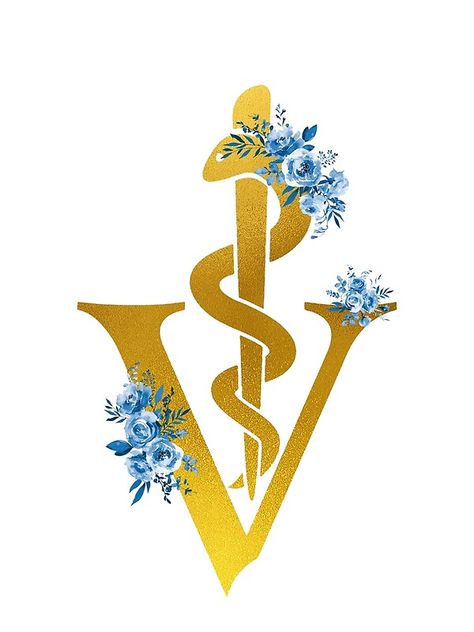 Veterinary Symbol, watercolor print, art gift,flower, floral, floral medical art, flowers, gold, golden art, gold foil • Millions of unique designs by independent artists. Find your thing. Vet Wallpaper, Veterinarian Tattoo, Veterinary Aesthetic, Vet Tech Tattoo, Veterinary Medicine Symbol, Veterinary Symbol, Tech Tattoo, Med Vet, Golden Art