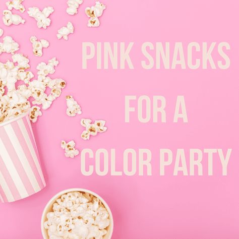 Ultimate List of 175+ Pink Snacks for a Color Party – Food To Bring Color Party Pink Basket, Pink Food For Color Party, Pink Color Party Basket, Pink Snacks For Color Party, Pink Snack Basket, Pink Snacks For Party Food Ideas, Black Snacks For Color Party, Pink Charcuterie Board Ideas, Pink Appetizers For Party