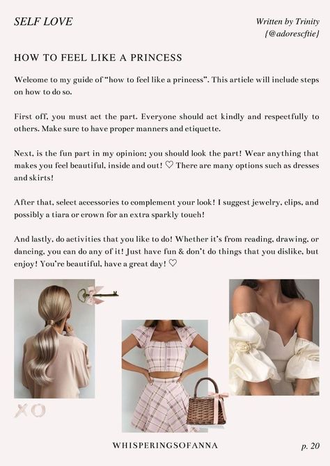 Modern Princess Aesthetic, Aesthetics Pink, Coquette Princess, Feel Like A Princess, Princess Quotes, Cotton Core, Etiquette And Manners, Pink Pilates, Act Like A Lady