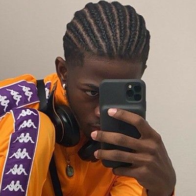 Small Cornrows For Men, Low Taper Cornrows Men, Small Cornrows Men, Tapered Haircut Black, Afro Hair Fade, Cornrows Men, Twist Hair Men, Small Cornrows, Black Boy Hairstyles