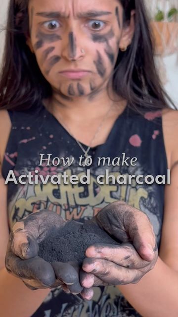 Sheryl Saji Thomas on Instagram: "DIY activated charcoal for skin care! 🔥 This one was a lot of fun to make! Please do it carefully, kids kindly do it with adult supervision. Best to do it outdoors and keep a bucket of water handy just to be safe! ✅ Activated charcoal ⭐️ Great to suck out impurities ⭐️ Absorbs moisture ⭐️ Removes bad odour ⚠️Stains clothes ⚠️It can make your skin dry. So use it occasionally. ✅It’s also great to absorb humidity, so you can keep it in a cloth bag in your wardro Charcoal For Skin, Diy Activated Charcoal, Bucket Of Water, Charcoal Bags, Bathroom Odor, House Cottage, Water Bucket, For Skin Care, Instagram Diy