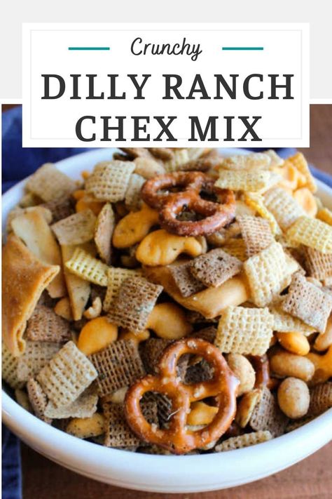 Cheesy Ranch Chex Mix, Ranch Chex Mix Recipes, Ranch Chex, Homemade Chex Mix Recipe, Ranch Chex Mix, Party Mix Snacks, Homemade Chex Mix, Cheesy Ranch, Trail Mix Recipes