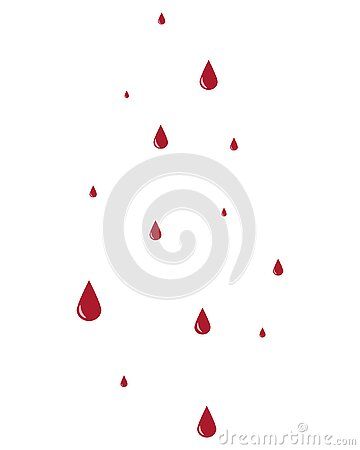 Healing Circle, Blood Drip, Medical Theme, Blood Drop, Color Illustration, Outline Drawings, Color Vector, Flat Style, Embroidery Inspiration