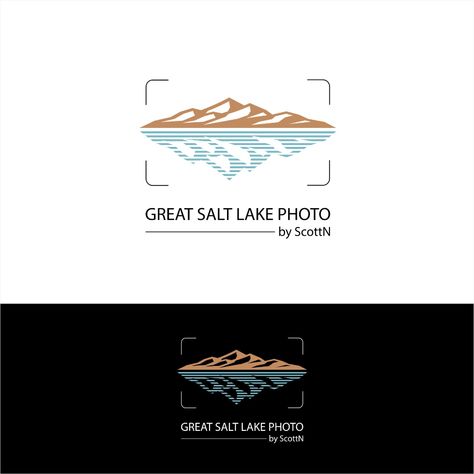 Design #40 by SplashThemes | Great Salt Lake Photo Lake Logo Design, Lake Logo, See Illustration, River Logo, Ct Logo, Loop Logo, Gull Lake, Utah Lakes, Wild Logo