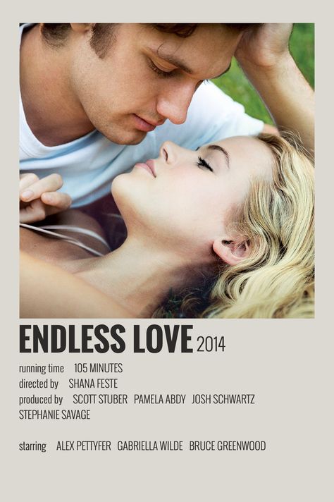 Endless Love Movie, Endless Love 2014, Show Polaroid Poster, Love Polaroid, Bruce Greenwood, Polaroid Posters, Posters Minimalist, Decorating Walls, Polaroid Poster