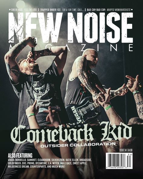 Comeback Kid - hardcore band from Winnipeg, Canada Trapped Under Ice, Comeback Kid, Winnipeg Canada, Hardcore Punk, Parenting Toddlers, A Witch, Band Posters, Print Magazine, Magazine Covers