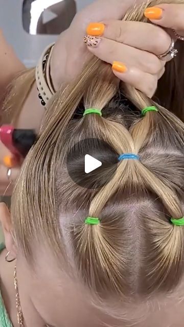 Girls Hair Updos Easy, Girls Hairdos Easy, Hair Styles For 10 Year Girl, Athena Hairstyles, Hairstyles For 8 Year Girl, Hair For Kids Girls Easy, Topsy Tail Hairstyles For Kids, Kid Hairstyles Girls Easy, Hảir Style For Kids Girl