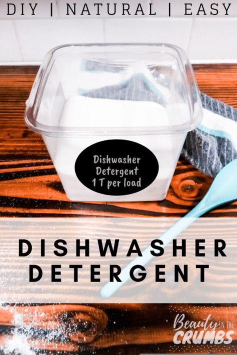 Home Made Dish Washer Detergent, Dish Detergent Diy, Diy Dish Washing Detergent, Powder Dishwasher Detergent, Dishwasher Detergent Diy, Homemade Dish Detergent, Natural Dishwasher Detergent, Diy Dishwasher Detergent, Homemade Dishwasher Detergent