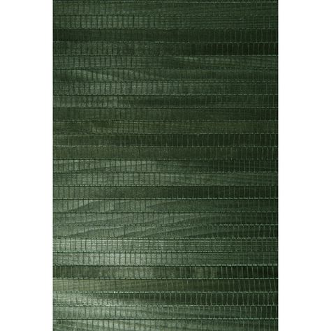 Kenneth James Michiko Grasscloth Wallpaper Green Grasscloth Wallpaper, Arte Wallcovering, Wallpaper Hijau, Brewster Wallpaper, Wallpaper Warehouse, Wallpaper For Sale, Green Texture, Stripes Wallpaper, Natural Weave