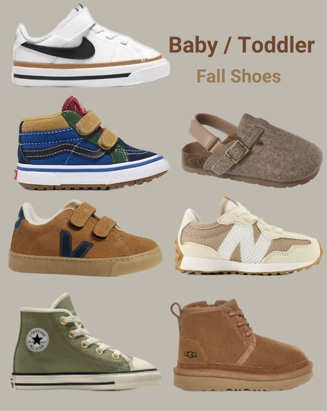 Baby Nike Shoes, Shoe Rotation, Cutest Shoes, Beckham Style, Fall Shoe, Boys Fall Outfits, Baby Uggs, Shoes Fall, Baby Nike