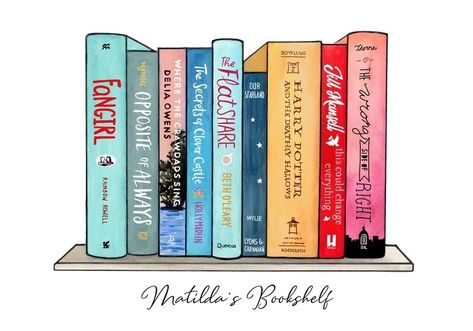 Book Lover Wall Art, Book Spine Drawing, Book Stack Painting, Book Stack Drawing, Bookshelves Drawing, Book Spine Art, Book Spine Design, Spine Drawing, 2023 Bujo