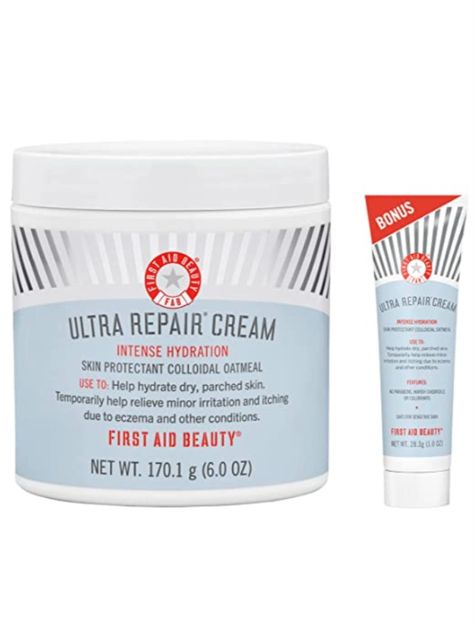 All time favorite moisturizer! Ultra Repair Cream, Super Dry Skin, Moisturizer For Face, Popular Skin Care Products, First Aid Beauty, Face Hydration, Repair Cream, Skin Barrier, First Aid