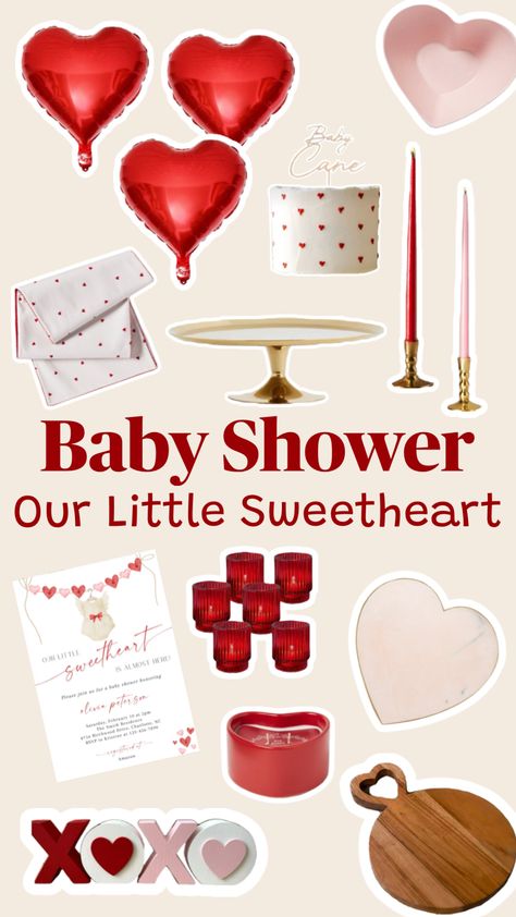 February Baby Shower Themes, February Baby Showers, Cherub Baby, Valentines Baby, February Baby, Valentines Baby Shower, Valentines Day Baby, Valentine Theme