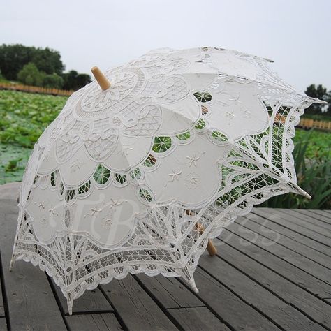 Umbrella Wedding Decorations, Bridal Umbrella, Parasol Wedding, Umbrella Photography, Lace Umbrella, Lace Parasol, Battenburg Lace, Umbrella Wedding, Decoration Photo