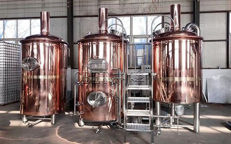 Case Show - CBET BREWING SOLUTION Brewery Equipment, Brew Master, Beer Brewing Equipment, Home Brewery, Hot Water Tank, Brewery Wedding, Brewing Equipment, Red Copper, Beer Brewing