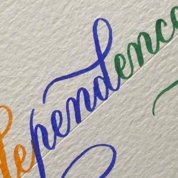 Mr. Tank Calligraphy on Instagram: "Happy Independence Day all of you❤️🤗 Share it & spread love🙌 Follow @mr_tank_calligraphy . #mrtankcalligraphy #indian #india #independenceday #independent #independence #brushlettering #handlettering #lettering #artistsoninstagram #art #artist #artgallery #satisfying #army #artoftheday" Happy Independence Day Calligraphy, Independence Day Calligraphy, K Calligraphy, Calligraphy Writing Styles, Happy Independence Day India, Book Art Projects, Independence Day India, How To Write Calligraphy, Cursive Writing