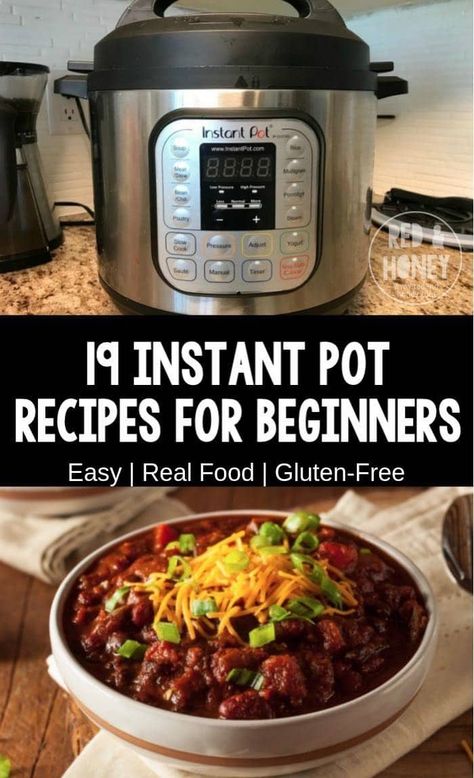 Easy Instant Pot Recipes for Beginners (Real Food Ingredients!) Instant Pot Recipes For Beginners, Instant Pot Recipe, Pot Recipes Easy, Best Instant Pot Recipe, Healthy Instant Pot Recipes, 300 Calories, Instant Recipes, Easy Instant Pot Recipes, Instant Pot Dinner Recipes