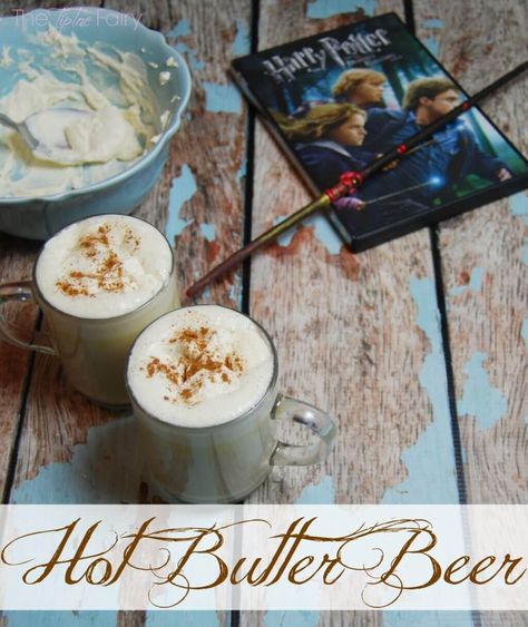 Have you ever tasted Hot Butter Beer? It's the perfect drink to warm up with your favorite Harry Potter movie! You'll love how easy this is to make in the microwave! #drinkrecipes #recipes #harrypotter #butterbeer Hot Butter Beer, Butter Beer Recipe, Alcoholic Butterbeer, Butter Beer Recipe Harry Potter, Hot Butterbeer, Brown Sugar Fudge, Harry Potter Butter Beer, Butterbeer Recipe, Butter Beer