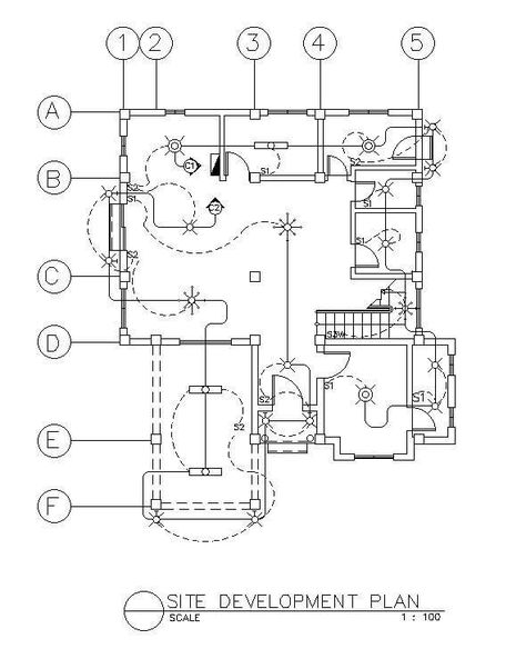 Electrical and site development plan section details of the house AutoCAD DWG drawing file is provided. Download the AutoCAD free 2D DWG file. - Cadbull Site Development Plan House, Site Development Plan Drawing, Site Development Plan Architecture, Autocad Free, Site Development Plan, Mechanical Drawings, Cad Designer, Section Drawing, Development Plan