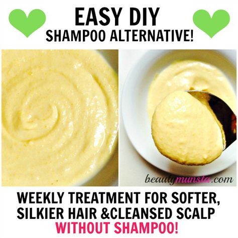 Diy Hair Shampoo, Homemade Shampoo Recipes, Diy Shampoo Recipe, Diy Cleanser, Shampoo Alternative, Natural Beauty Hacks, Hair Recipes, Baking Soda For Hair, Making Cosmetics