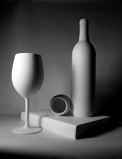 Setting Up A Still Life, Light And Shadow Still Life, Still Life One Object, Stil Life Photography Objects, Monochrome Still Life Photography, Still Life Reference Photos Black And White, Still Life Single Object, Use Of Value In Photography, Simple Still Life Reference