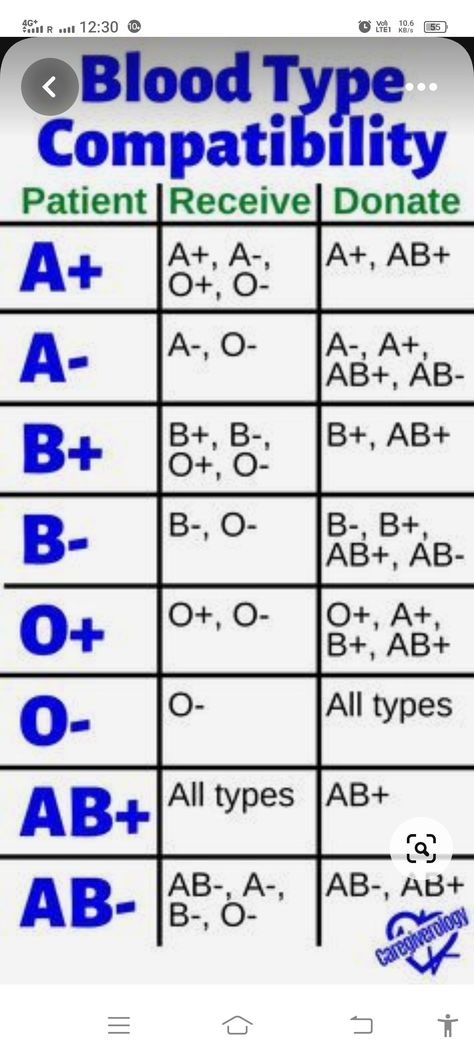 Blood Type Chart, अंग्रेजी व्याकरण, Type Chart, Blood Types, Nyttige Tips, Biology Facts, Medical Student Study, Medical School Inspiration, Medical Facts