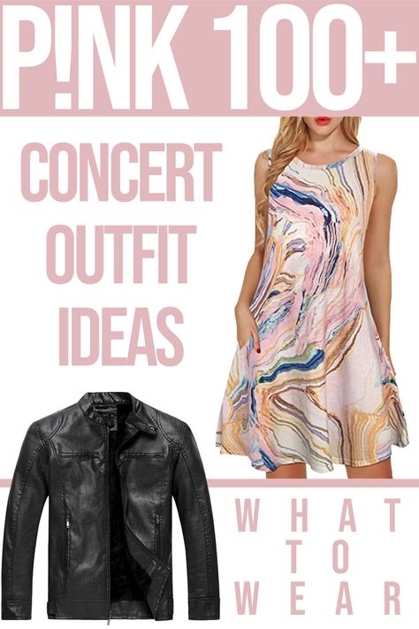 Need an outfit for a P!nk concert? We gathered over 100 cute, edgy, and stylish outfits, so you can create an amazing look for the concert in no time! P!nk Clothing Style, P!nk Style Outfits, Pink Rock Concert Outfit, Shirts For Pink Concert, Pink Consert Outfits, Pink Concert Outfit Ideas Summer, Pink The Singer Outfits, What To Wear To Concert Outfits Summer, Outfits To Wear To A Pink Concert