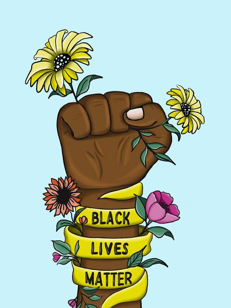 Black Lives Matter Blm Poster Ideas, Burnt Out Art, Black Rights Art, Black Lives Matter Drawing, Blm Drawing, Black Lives Matter Painting, Black Lives Matter Tattoo, Black Lives Matter Wallpaper, Black Lives Matter Wall Art