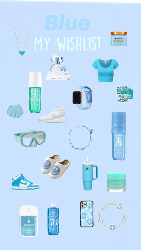 Blue Wishlist, Tree Hut, Ariana Grande, Blue, Quick Saves