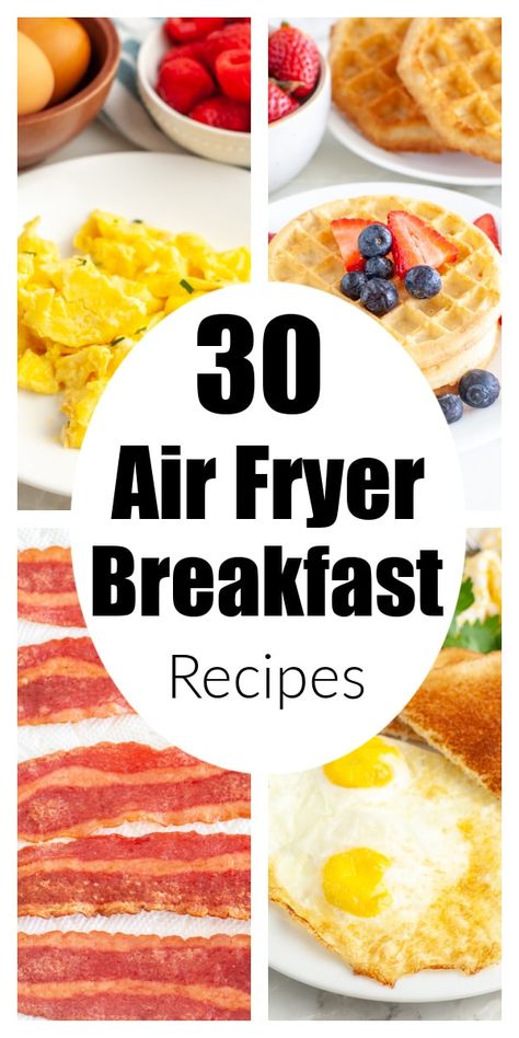 Air Fryer Breakfast Recipes, Airfryer Breakfast, Airfryer Recept, Air Fryer Breakfast, Air Fryer Recipes Breakfast, Air Fryer Cooking Times, Air Fried Food, Air Fryer Oven Recipes, Air Fry Recipes