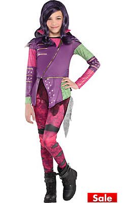 Girls Mal Costume - Disney Descendants Mal Descendants Costume, Mal Costume, Disney Descendants Mal, Descendants Mal, Mal Descendants, Descendants Costumes, Descendants 1, Halloween Costumes For Teens Girls, Halloween Costume Shop