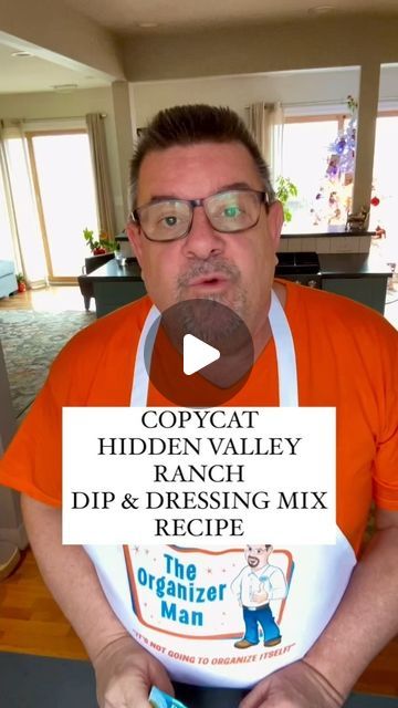 Daniel Cunningham on Instagram: "Copycat Hidden Valley Ranch Dressing Mix Recipe #diy #tips #recipe #foodie #cooking #dip" Ranch Dressing Mix Recipe, Hidden Valley Ranch Dressing, Ranch Dressing Recipe, Hidden Valley Ranch, 50k Views, Ranch Dressing Mix, Hidden Valley, Salad Dressings, Diy Tips