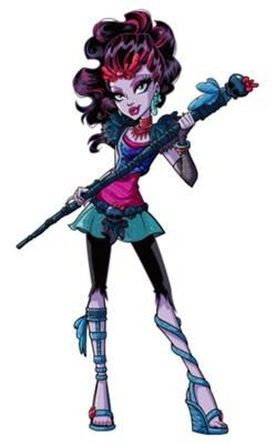 Jane Boolittle Jane Boolittle, Monster High Wiki, High Wallpaper, Monster High School, Arte Monster High, Light Blue Eyes, High Characters, Dark Blue Hair, Monster High Pictures