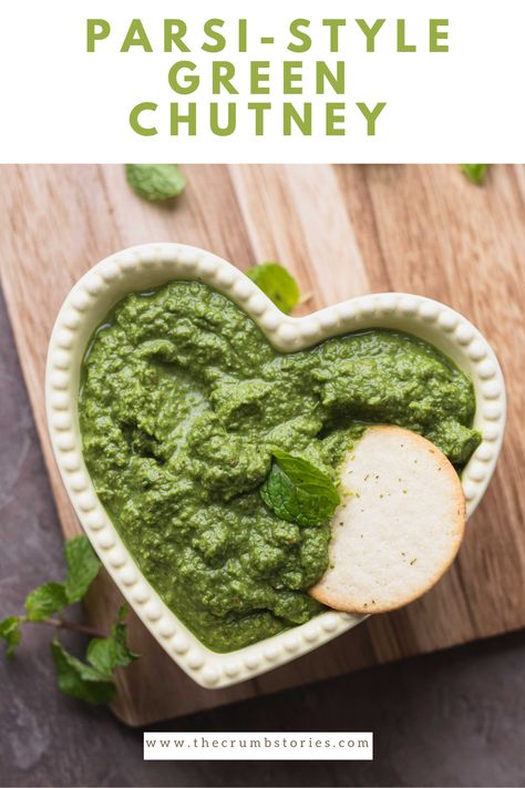 With just a handful of ingredients, make a flavorful Parsi-Style Green Chutney that compliments everything from snacks to full meals. Enjoy it fresh and discover the perfect balance of flavors that define Parsi cuisine!  #parsirecipe #parsichutney #greenchutney #corianderchutney Parsi Recipes Dishes, Parsi Dishes, Parsi Recipes, Chutney Sandwich, Green Chutney Recipe, Grilled Paneer, Full Meals, Truffle Cookies, Scratch Recipes