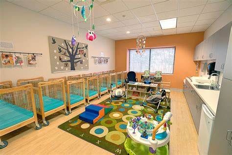 best infant daycare rooms in 2023 Daycare Room Paint Colors, Infant Classroom Design, Infant Area Home Daycare, Infant Center Classroom, Infant Room Design, Daycare Foyer Ideas, Infant Classroom Setup, Infant Day Care Room Ideas, Daycare Center Infant Room Ideas