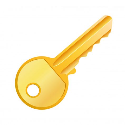 Vector illustration of golden key isolat... | Premium Vector #Freepik #vector #gold #house #home #graphic Key Pictures Image, Key Illustration Graphic Design, King Images, Key Illustration, Lion King Images, Gold House, Jaali Design, Construction Theme Party, Geometric Bird