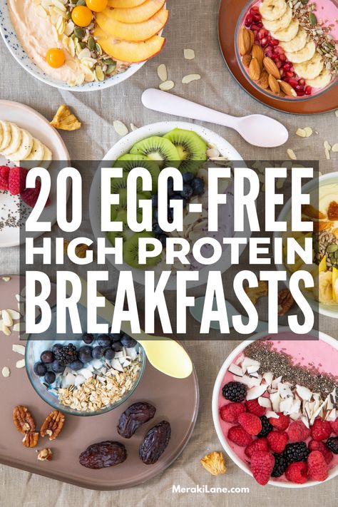 High Protein Breakfast Not Eggs, Breakfast Protein Ideas No Eggs, High Protein Breakfast No Eggs No Dairy, Eggless High Protein Breakfast, Low Cholesterol High Protein Breakfast, Non Egg Protein Breakfast Ideas, High Protein Breakfast Ideas No Eggs, Protein Breakfast Ideas No Eggs, High Protein Egg Free Breakfast