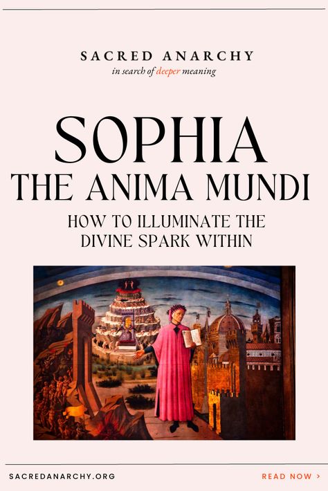 Occult Sophia The Soul of the World Anima Mundi Gnostic Art, Gnostic Gospels, Divinely Guided, Metaphysical Books, Anima Mundi, Mystery School, Spiritual Journals, Literature Books, Psychology Books