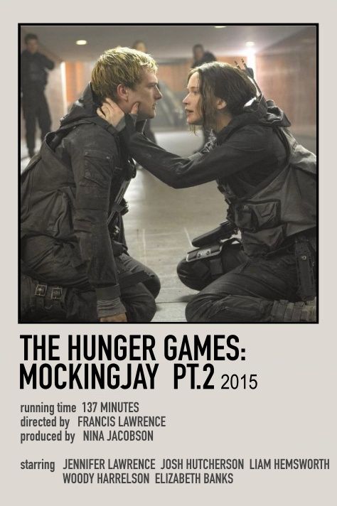 Hunger Games Poster, Hunger Games Mockingjay Part 2, Album Prints, Polaroid Movie Poster, The Hunger Games Mockingjay, Mockingjay Part 2, Hunger Games Movies, Iconic Movie Posters, Movie Card