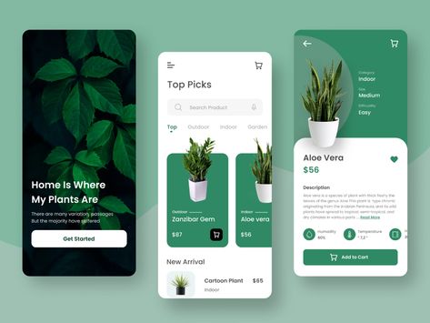 Plant Social Media Design, Plant App Design, Garden App, Plant Identification App, App Design Trends, Independence Day Drawing, Plant App, Ui Design Trends, Beauty App