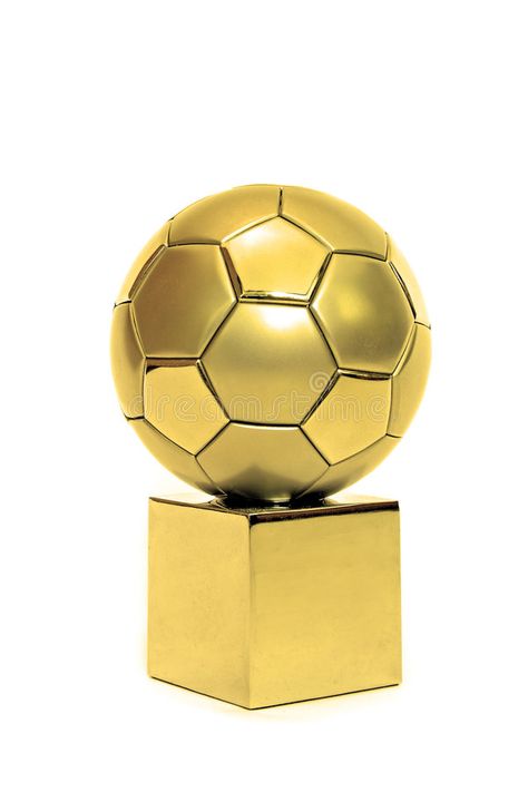 Golden soccer cup. A golden soccer trophy, isolated on white #Sponsored , #ad, #ad, #soccer, #isolated, #white, #cup Soccer Cup, Soccer Trophy, Football Trophy, Football Awards, Cup A, Cake Designs Birthday, White Image, Soccer Ball, Cake Designs