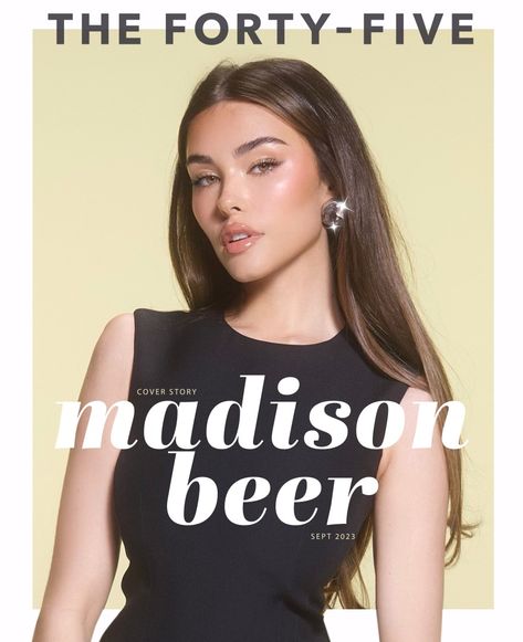 Madison Beer magazine cover Madison Beer Photoshoot, Silence Between Songs, Beer Magazine, Printable Wall Collage, Beer Wall, Beer Prints, Beer Poster, Taylor Swift Posters, Cover Story