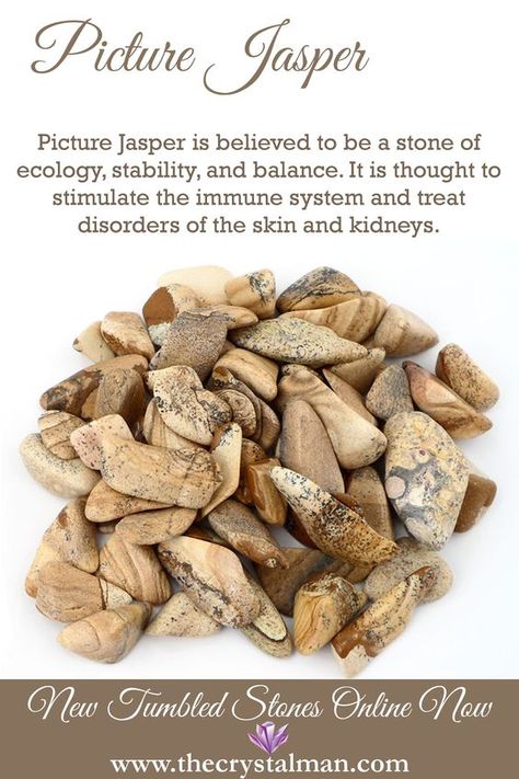 Picture Jasper Info ... (2020/08/07) Jasper Meaning, Cleansing Crystals, Crystals Healing Properties, Spiritual Crystals, Gemstone Meanings, Simple Machines, Meditation Crystals, Crystal Healing Stones, Crystal Magic