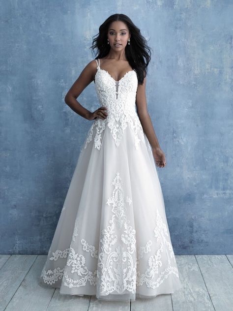 Style: 9732 | Allure Bridals Famous Wedding Dresses, Allure Bridal Wedding Dress, Allure Wedding Dresses, Allure Bridals, Allure Bridal, Formal Dresses For Weddings, Ball Gowns Wedding, Dream Wedding Dresses, Designer Wedding Dresses