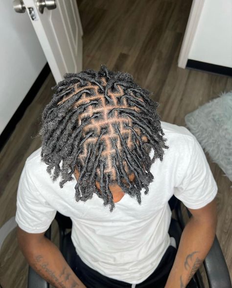 Comb Coil Starter Locs Men, Low Taper Dreads, Mens Starter Locs, Instant Locs Men, Short Two Strand Twist Locs, Free Part Locs, Short Loc Styles For Men, Starter Locs Men, Coil Starter Locs