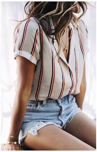 831c2f88a604a07ca94314b56a4921b8desc52832830ri Bohol, Trendy Summer Outfits, 가을 패션, Fashion Mode, Casual Summer Outfits, Looks Style, Style Outfits, Spring Summer Outfits, Street Styles