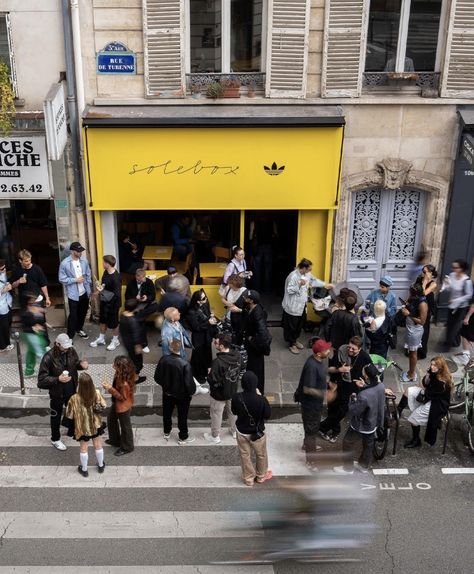 Nothing excites a crowd more than a teaser event to build anticipation and generate buzz for something. Solebox did exactly that in preparation for their new store in Paris, opening in July. Solebox teamed up with Adidas on the 20th and 21st June to launch this event.   #Solebox #SoleboxParisLaunch #AdidasCollaboration #ParisFashionWeek  Image: Solebox Adidas Event, Store Opening Event, Ralph Lauren Store, Opening Event, Paris Store, Paloma Wool, Pop Up Event, Store Opening, Bond Street